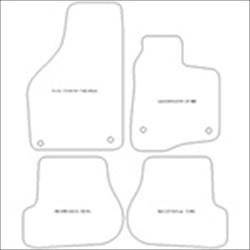 VW Scirroco Car Mats